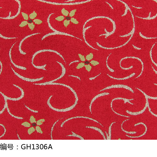 簇绒四色提花圈绒-GH1306A